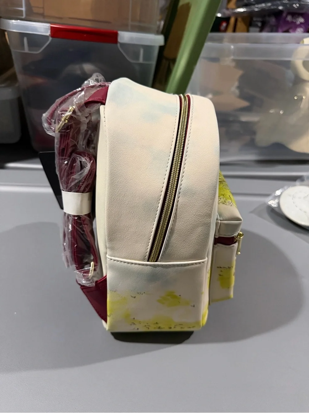 Disney Loungefly Winnie The Pooh & Friends Mini Backpack Watercolor Bag